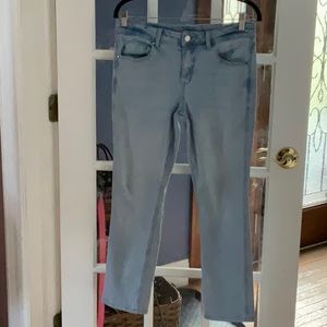 Laurie Felt silky denim skinny jeans. Size medium petite